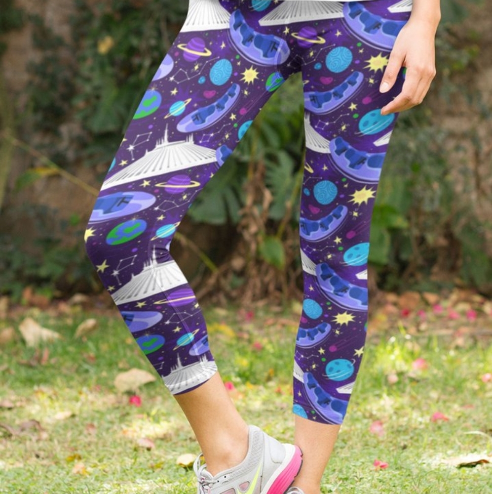 BNWT Ambrie Space Mountain Disney theme leggings, plus size 20-28